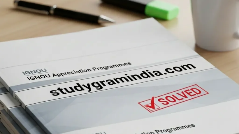 IGNOU Appreciation Programmes solved assignments ACPSD and ACE PDF