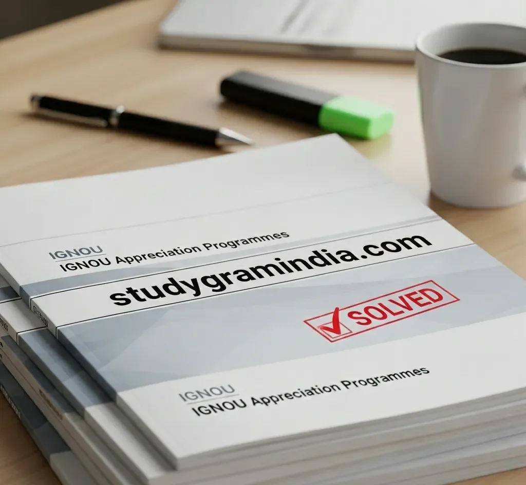 IGNOU Appreciation Programmes solved assignments ACPSD and ACE PDF