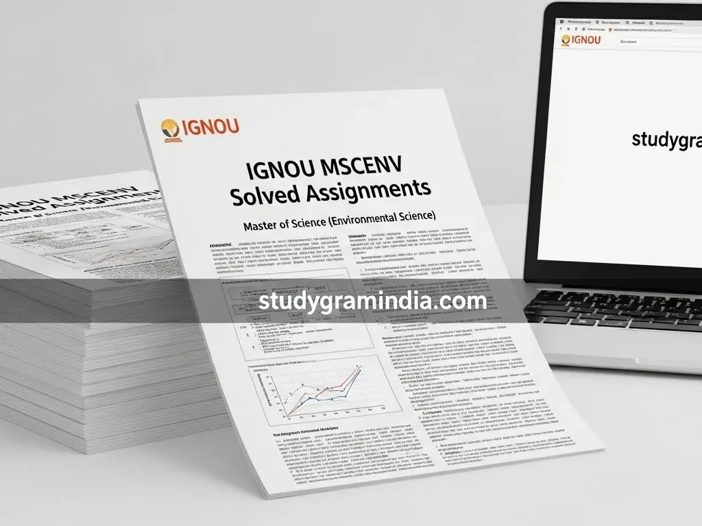 Environmental Science MSCENV assignment sample