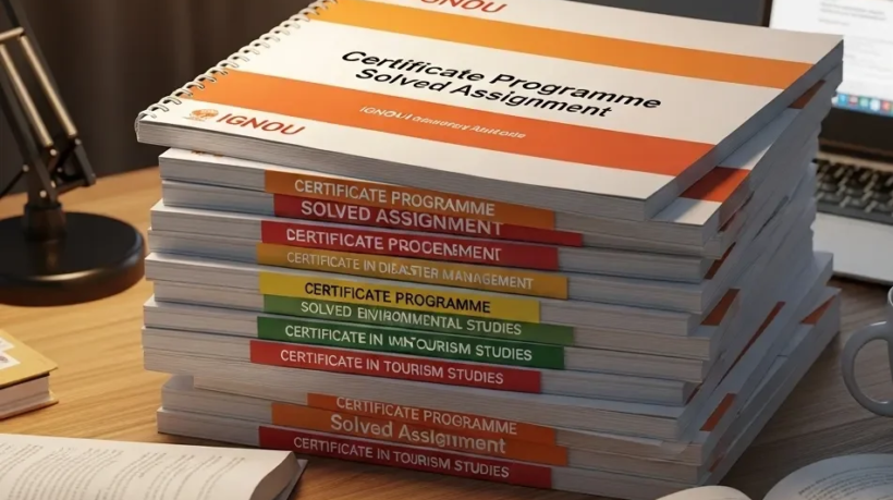 GNOU Certificate Programmes Solved Assignments PDF
