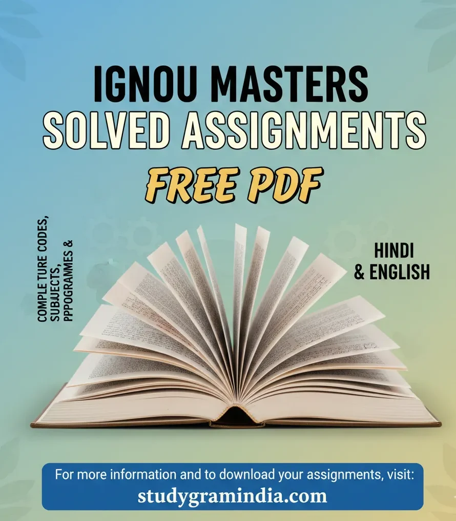 IGNOU MA Hindi solved assignment free PDF July-jan