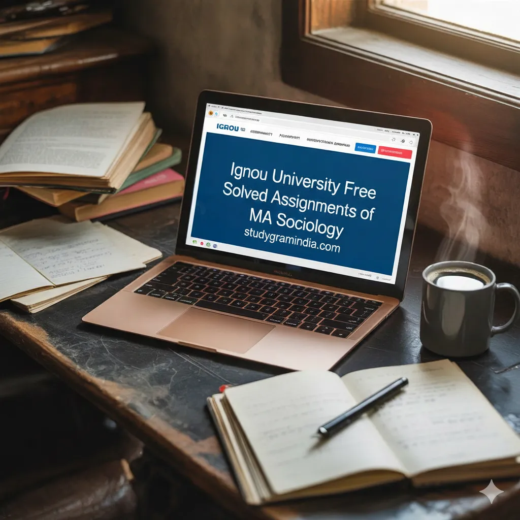 IGNOU Sociology solved assignments sample preview
