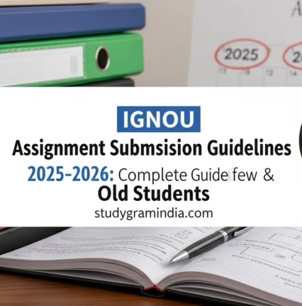 IGNOU Assignment Rules 2025–26