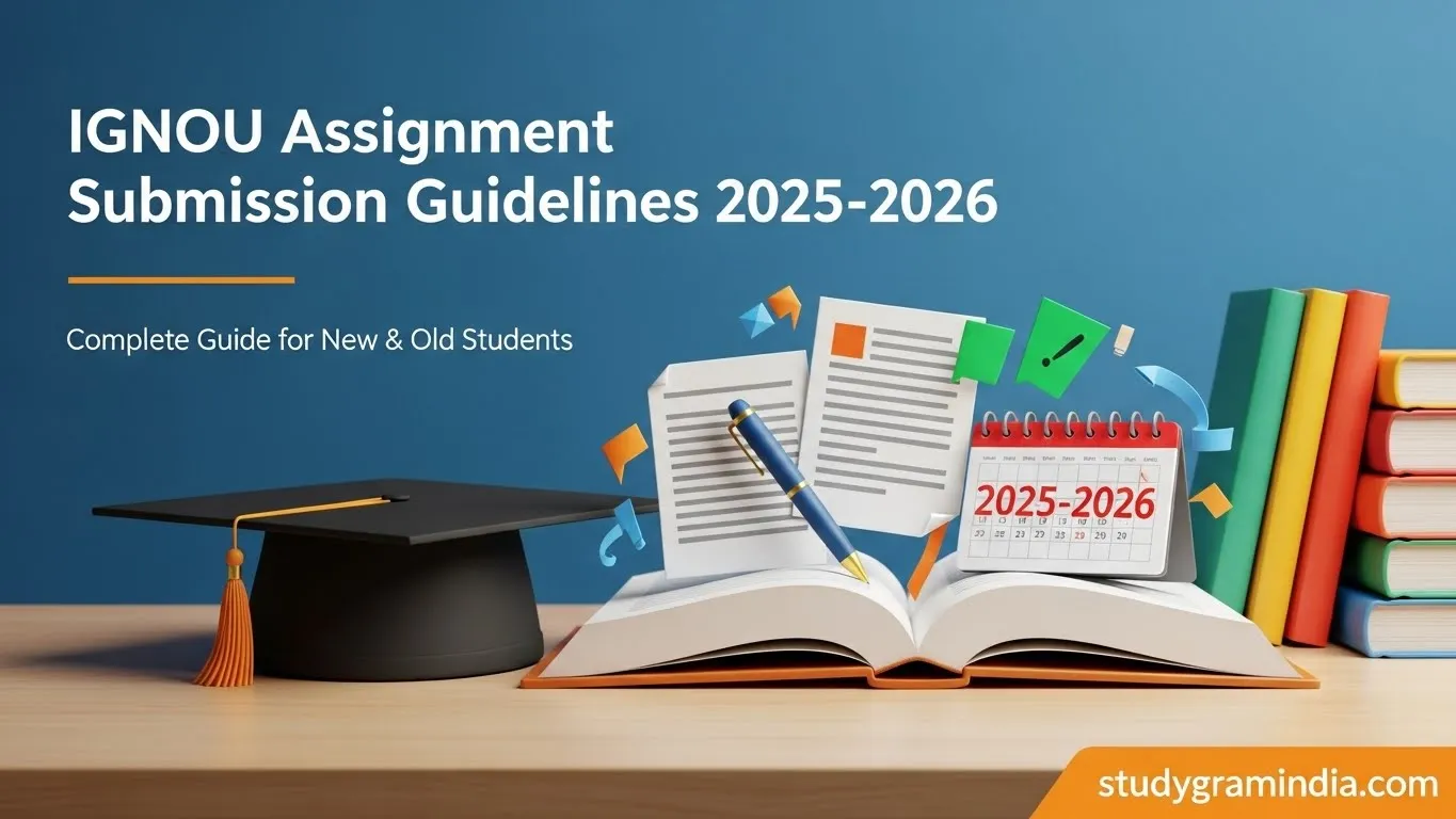 IGNOU Assignment Rules 2025–26