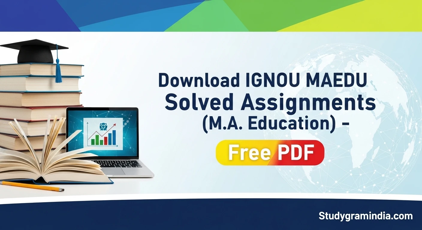 Solves Download Download IGNOU MAEDU Solved Assignments 2025-26 M Edu