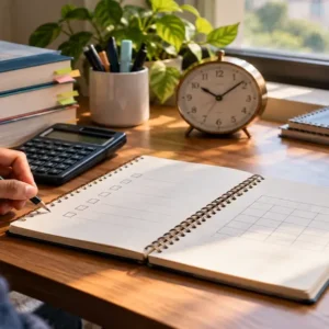 final examination preparation plan