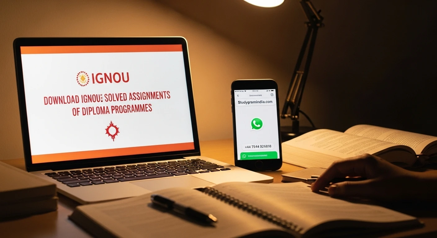 Free solved assignments IGNOU diploma programmes