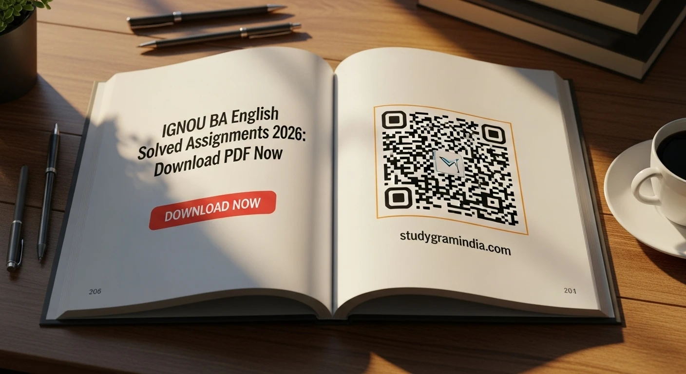IGNOU B.A. Honours (English) BAEGH Free PDF Solved Assignments 2025-26
