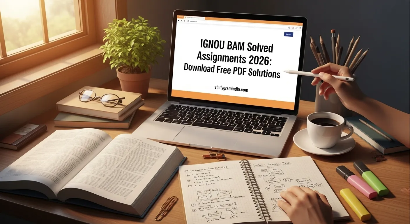 IGNOU BAM Solved Assignments 2026 Free PDF Download