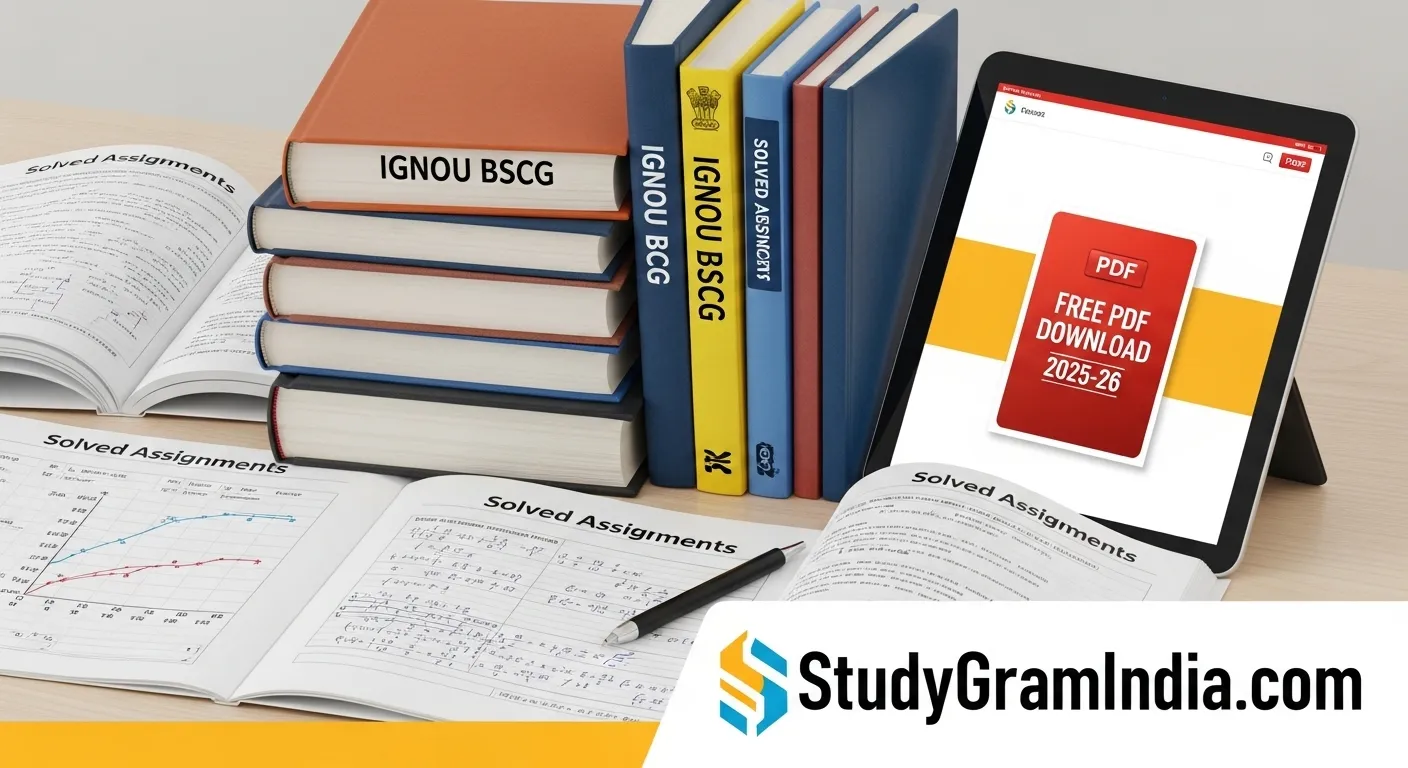 Download IGNOU Solved Assignments from StudyGramIndia