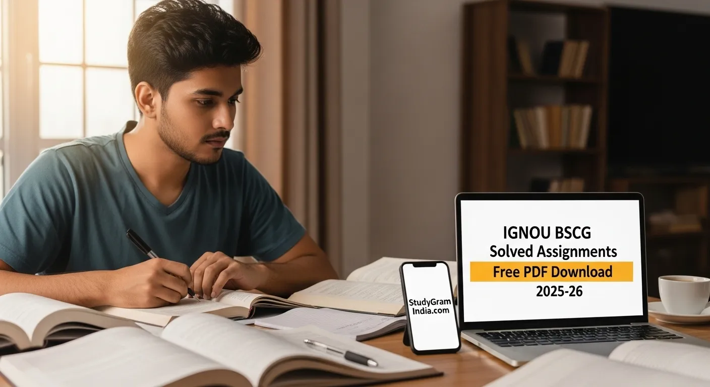 IGNOU BSCG Solved Assignments Free Download