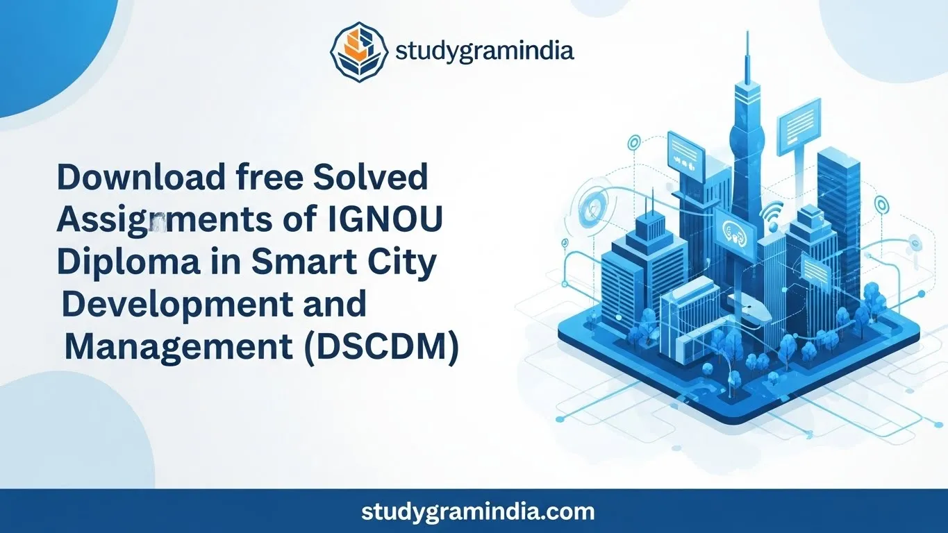 IGNOU DSCDM Solved Assignments