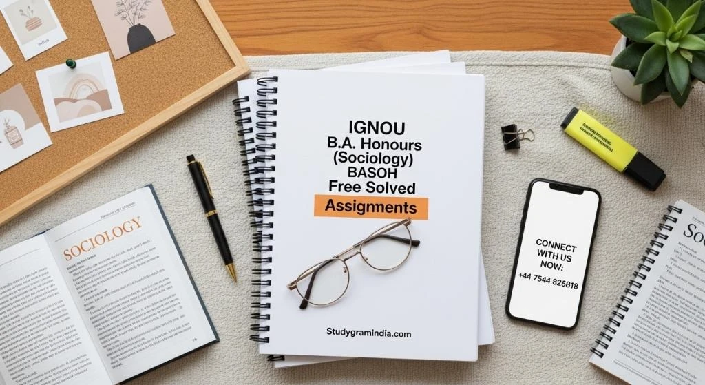 IGNOU B.A. Honours (Sociology) BASOH Free Solved Assignments