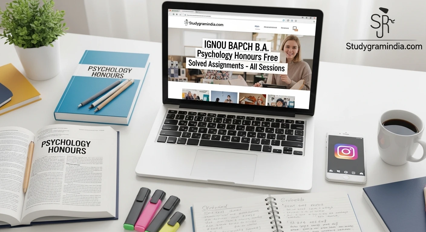 IGNOU BAPCH Solved Assignment PDF Sample