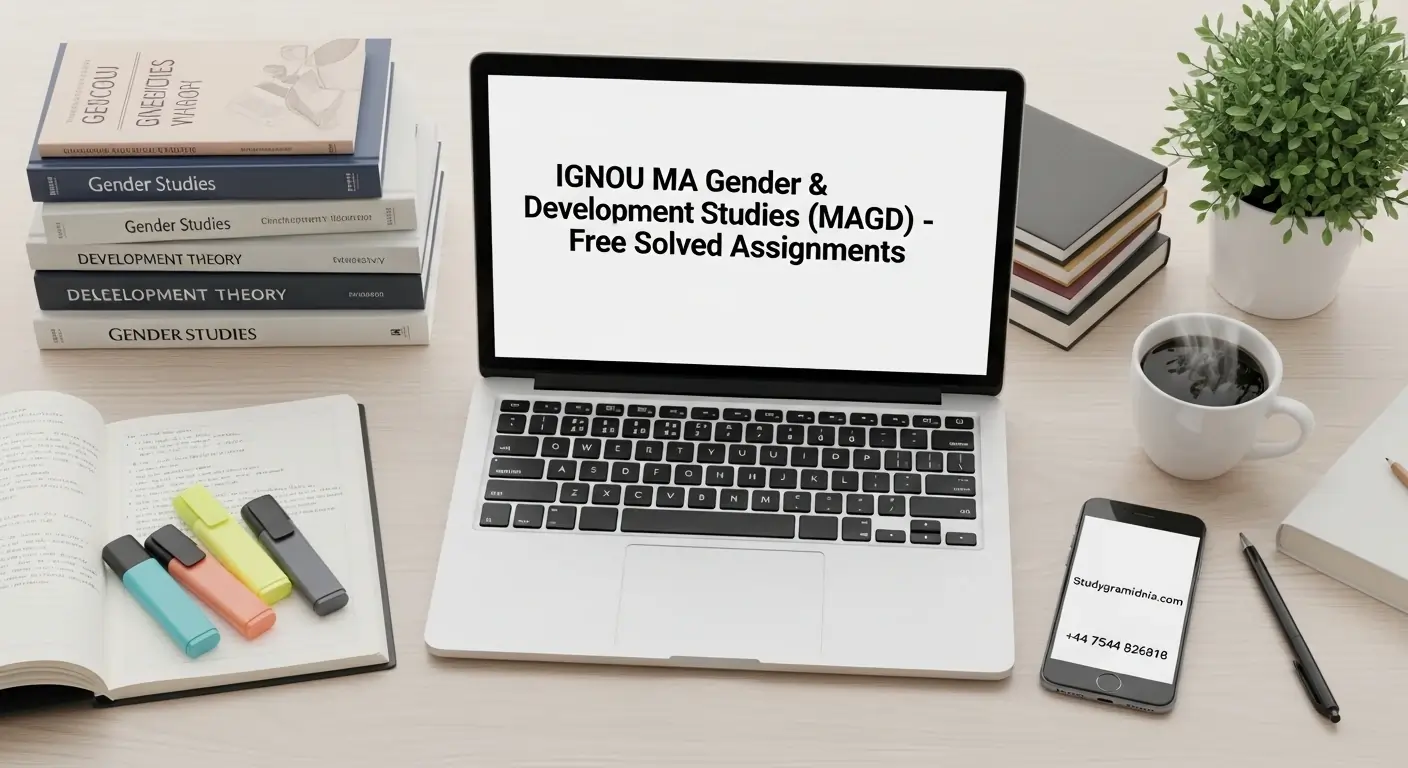 IGNOU M.A. Gender & Development Studies (MAGD) Free Solved Assignments
