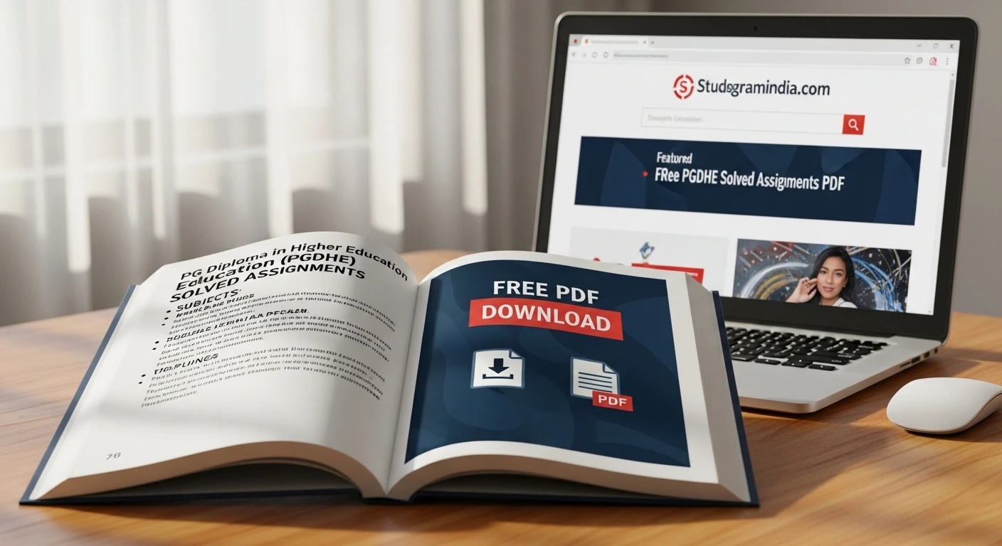 IGNOU PGDESD Solved Assignments 2026 Free 