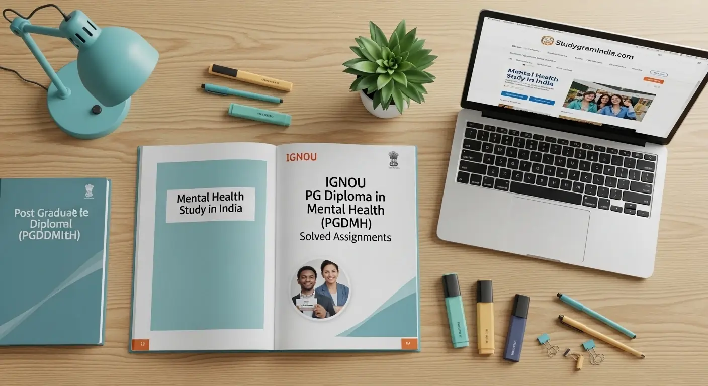 IGNOU PG Diploma in Mental Health PGDMH solved assignments 2025-26 free PDF