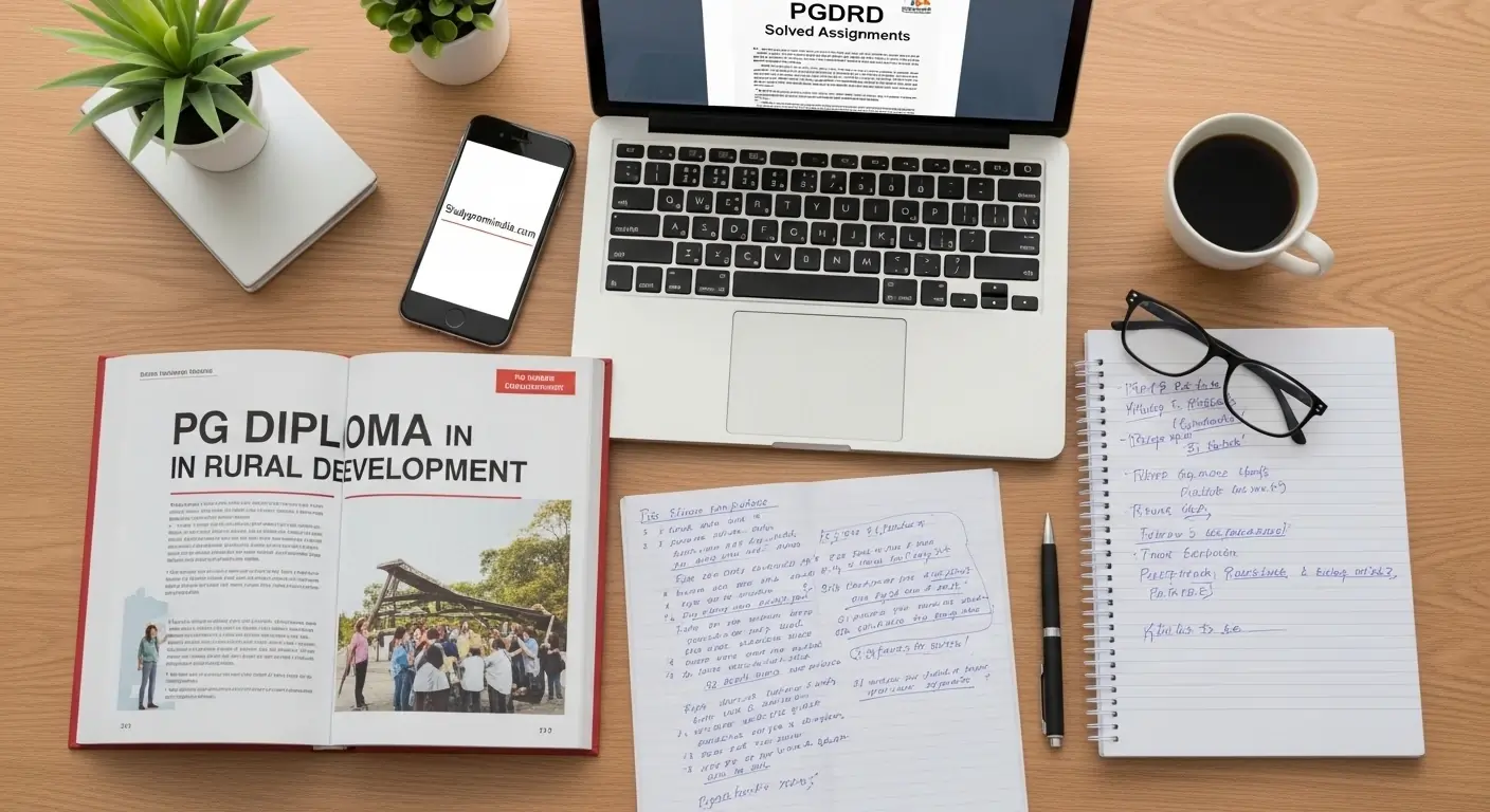 PG Diploma in Rural Development PGDRD Free PDF Solved Assignments