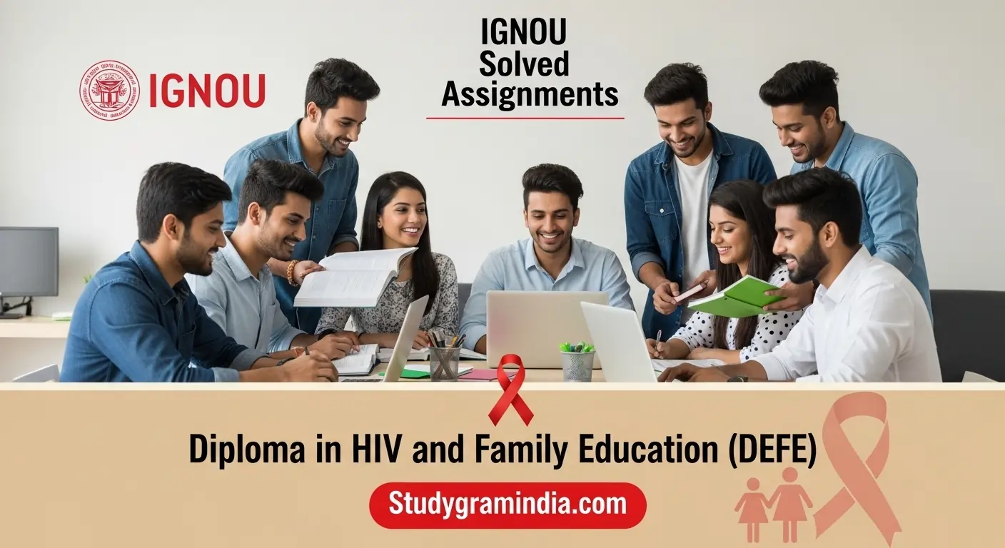 IGNOU DAFE solved assignments 2026 free PDF