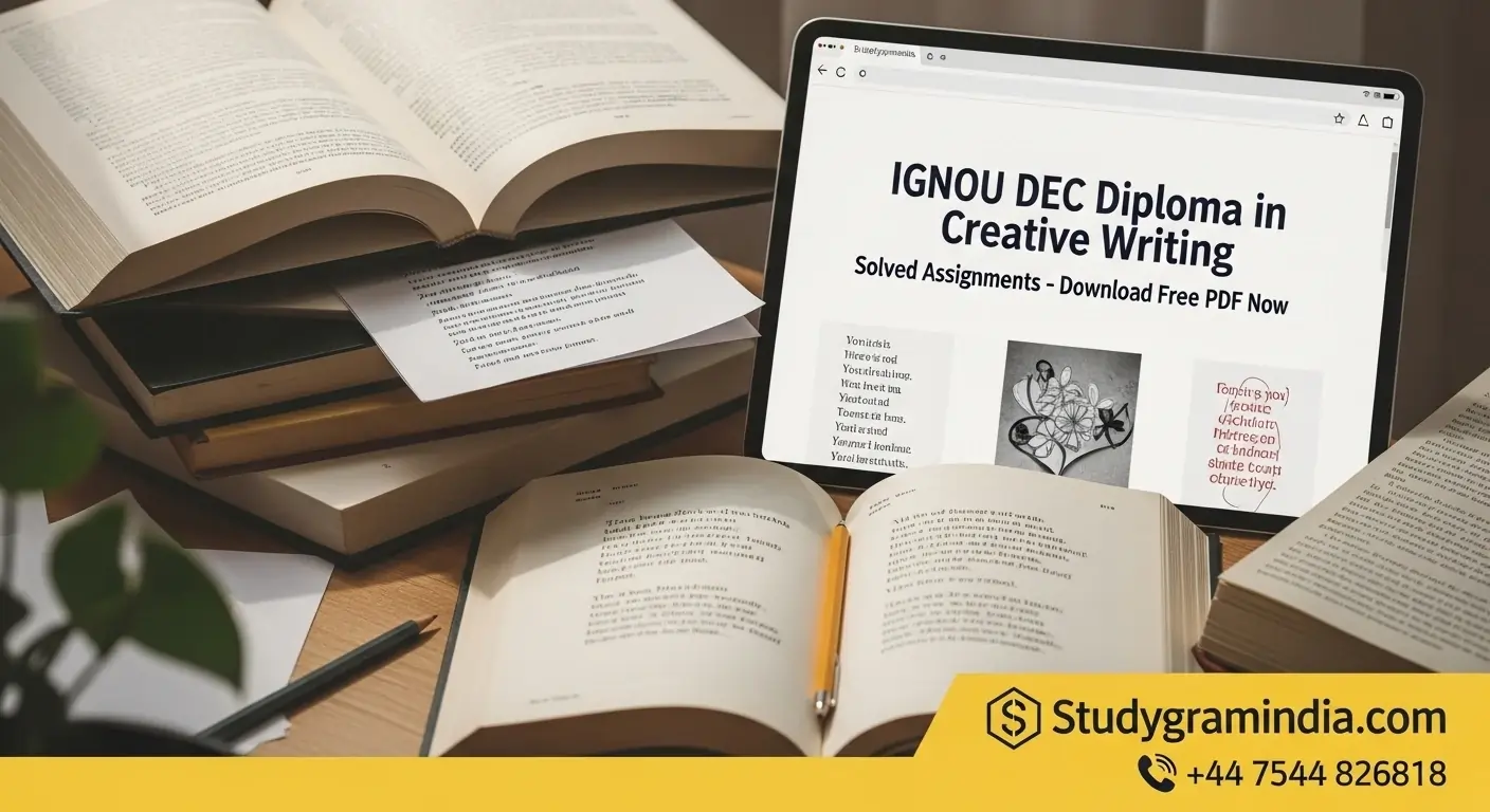 IGNOU DCE solved assignments free PDF notes and guess papers 2026