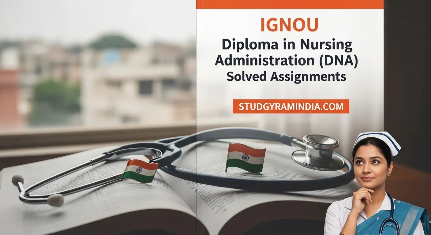 IGNOU DNA Solved Assignments 2026