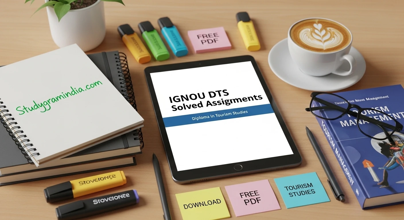 IGNOU DTS solved assignments free PDF notes and guess papers 2026