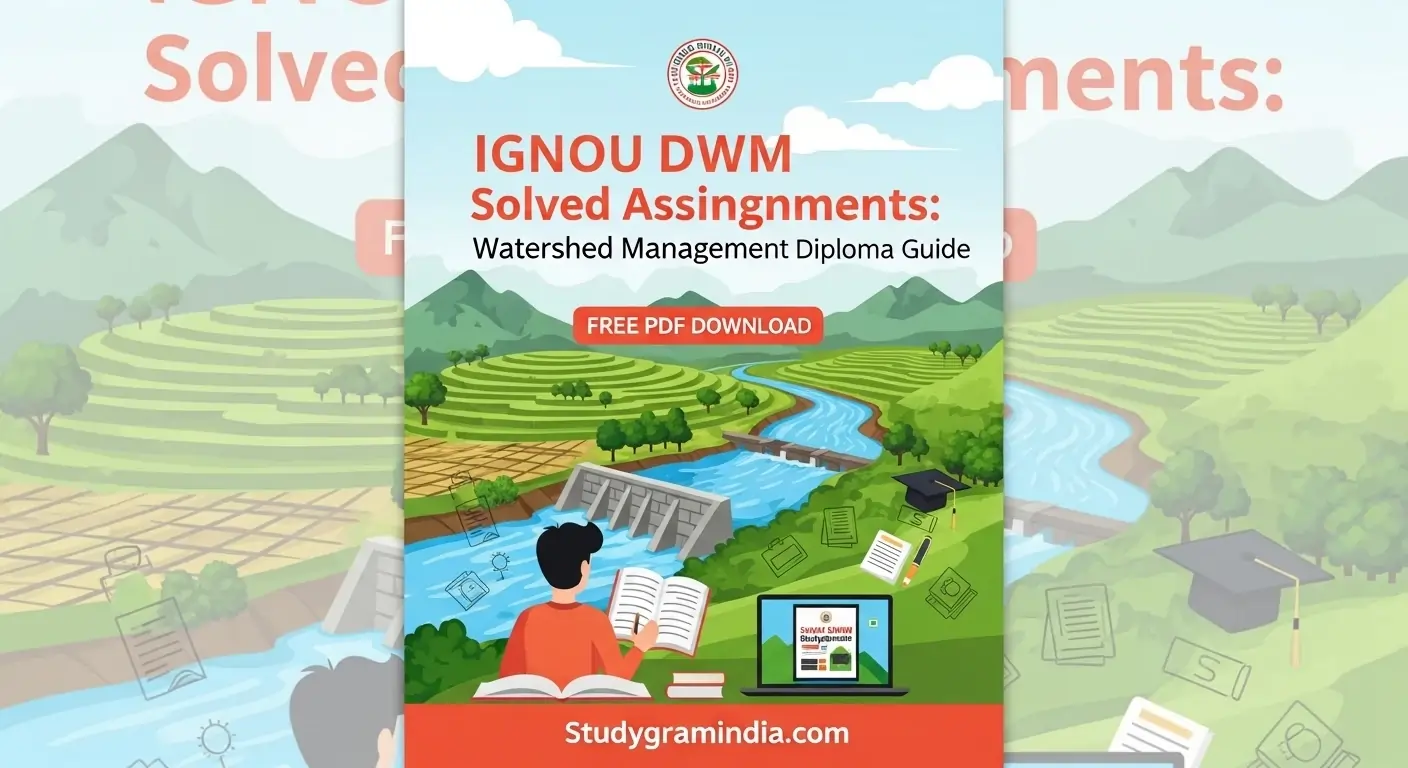 IGNOU DWM solved assignments 2025–26 free PDF download