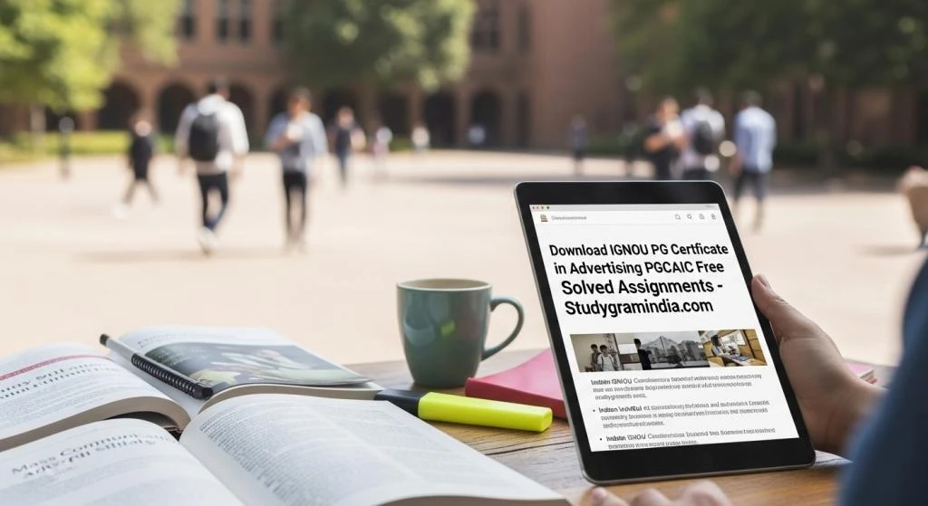 IGNOU PGCAIC Solved Assignments 2026 Free Download