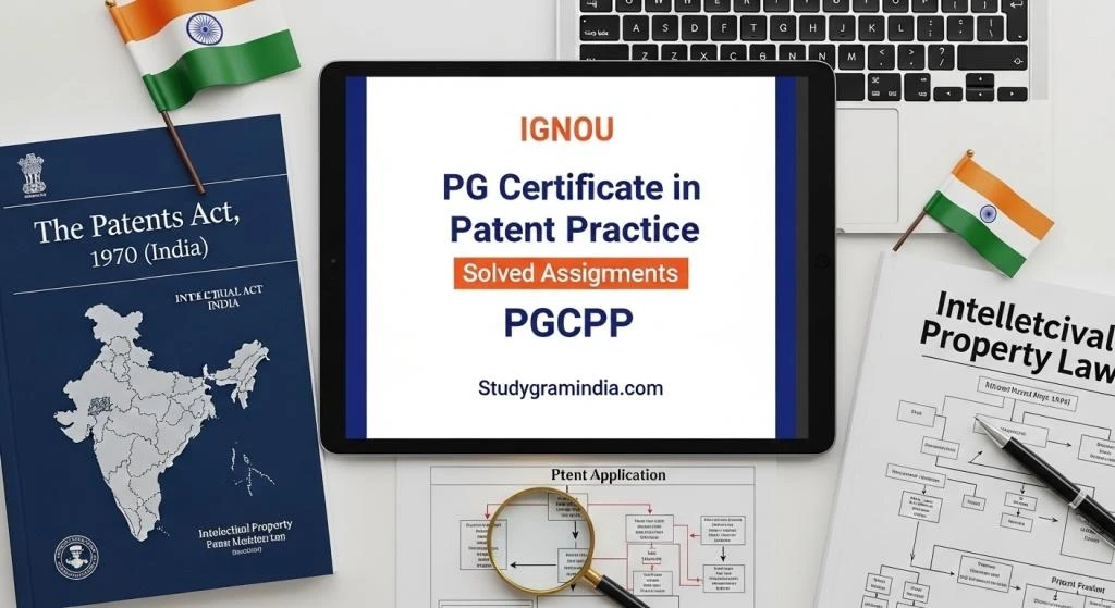 IGNOU PGCPP solved assignments free PDF 2026